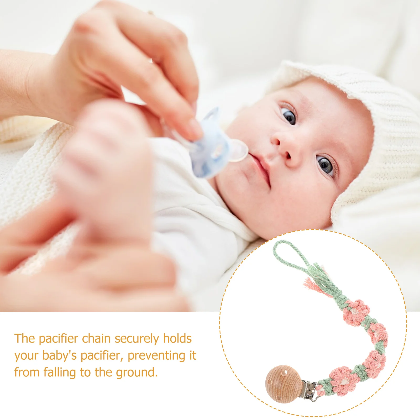 الطفل هوة حامل قصاصة اليدوية القطن حبل زهرة تصميم مكافحة فقدان لحديثي الولادة الرضع عربة السفر استخدام بوهو نمط