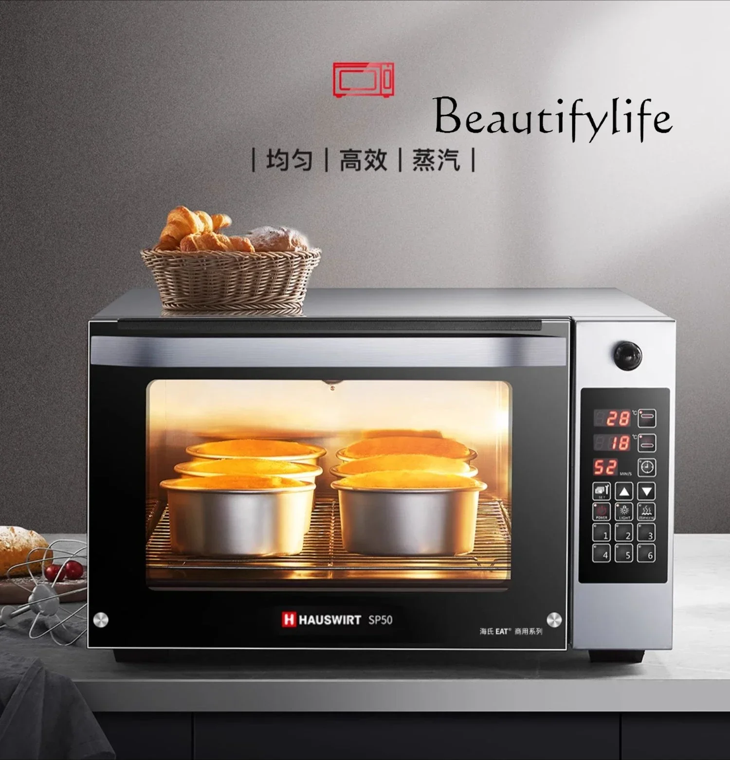 Flat Oven Commercial Oven Private Room Steam Large Capacity Household Mooncake Baking Electric Oven