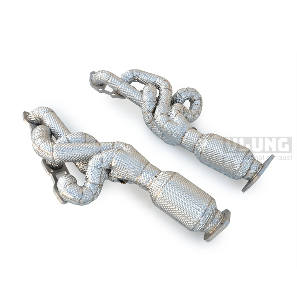 Equal Length Racing Exhaust Manifold Collector Stainless Steel for Lexus IS500 5.0 V8 2022-2026 Replacement Pipe