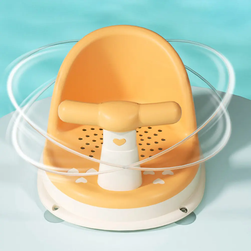 

Детское сиденье для купания 6-12 месяцев, нескользящее, для безопасного купания, подставка для ванной, стульчик для купания младенцев, для сидения