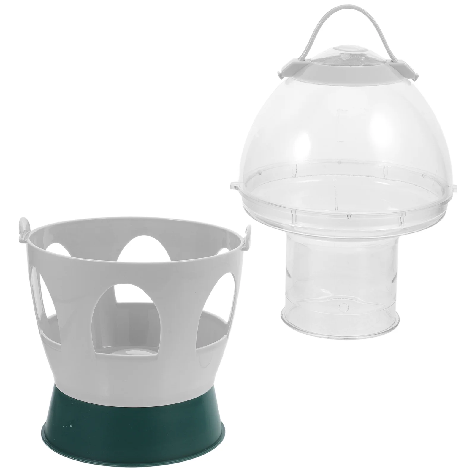 Pigeon Drinker Small Chick Feeder Container Chicken Drinking Cups Waterer Kit Automatic for Bird Feeding Poultry Food