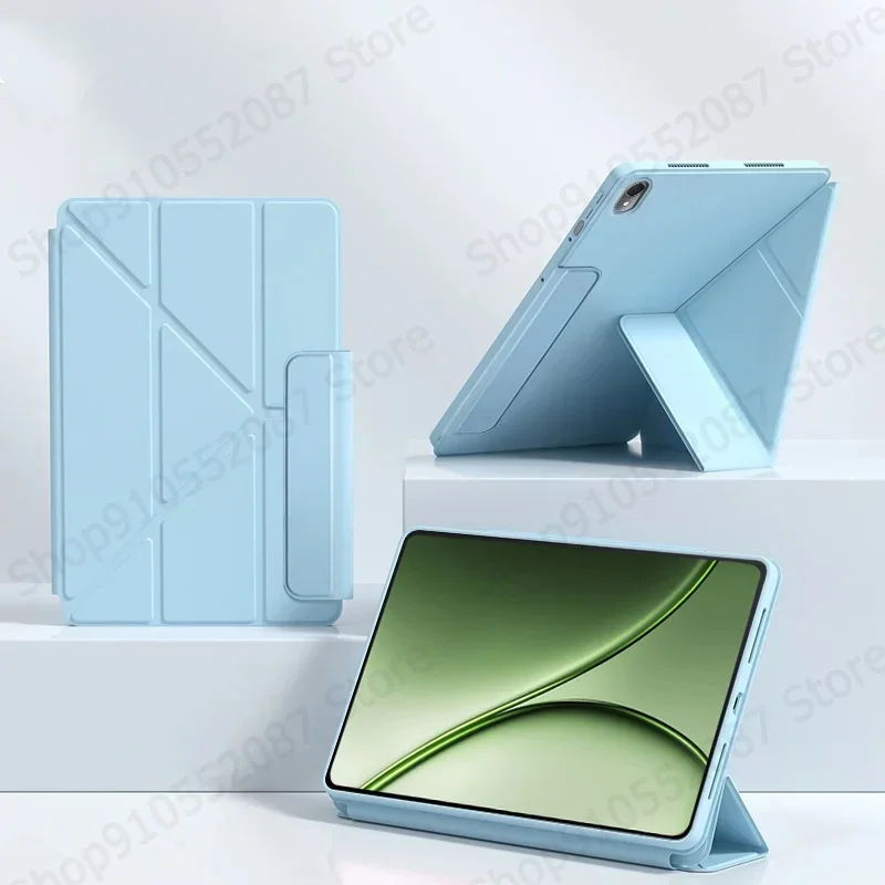Funda For OnePlus Pad 4 Case 2026 PU Leather Fold Stand Tablet Cover For Coque Oneplus Pad 4 One Plus Pad 4 Case Cover 13.2 inch