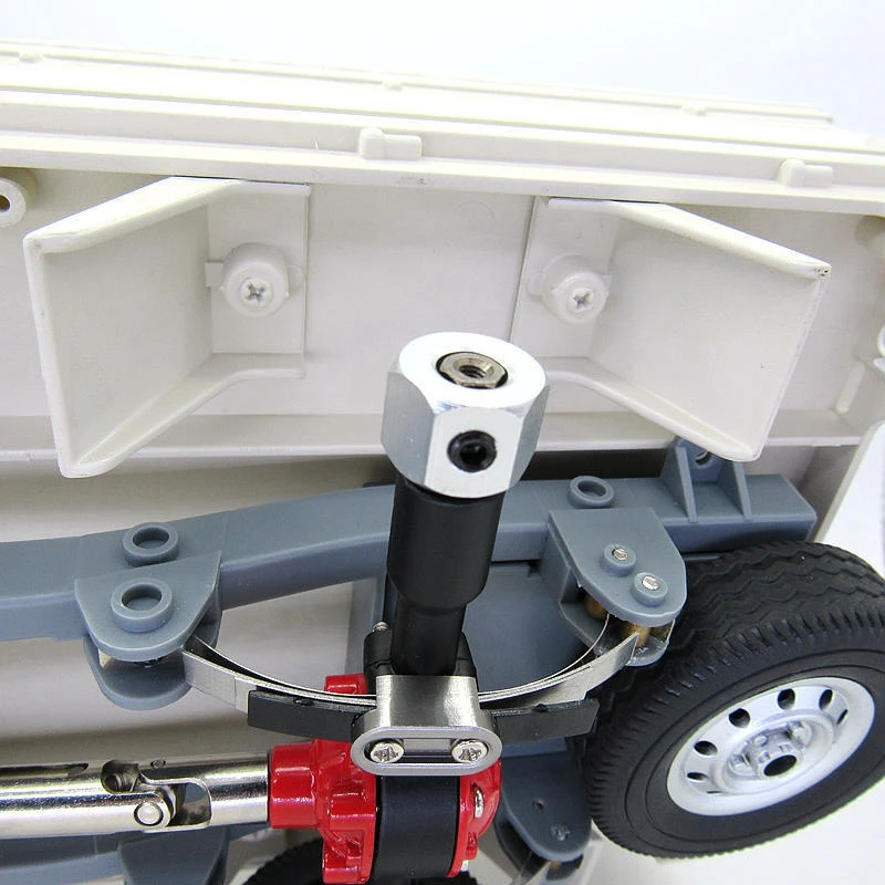 Adaptador sextavado do cubo da roda do combinador de metal de 4 pces 5mm a 12mm para d12 c14 c24 c34 mn d90 d91 mn99s rc peças de atualização do carro,