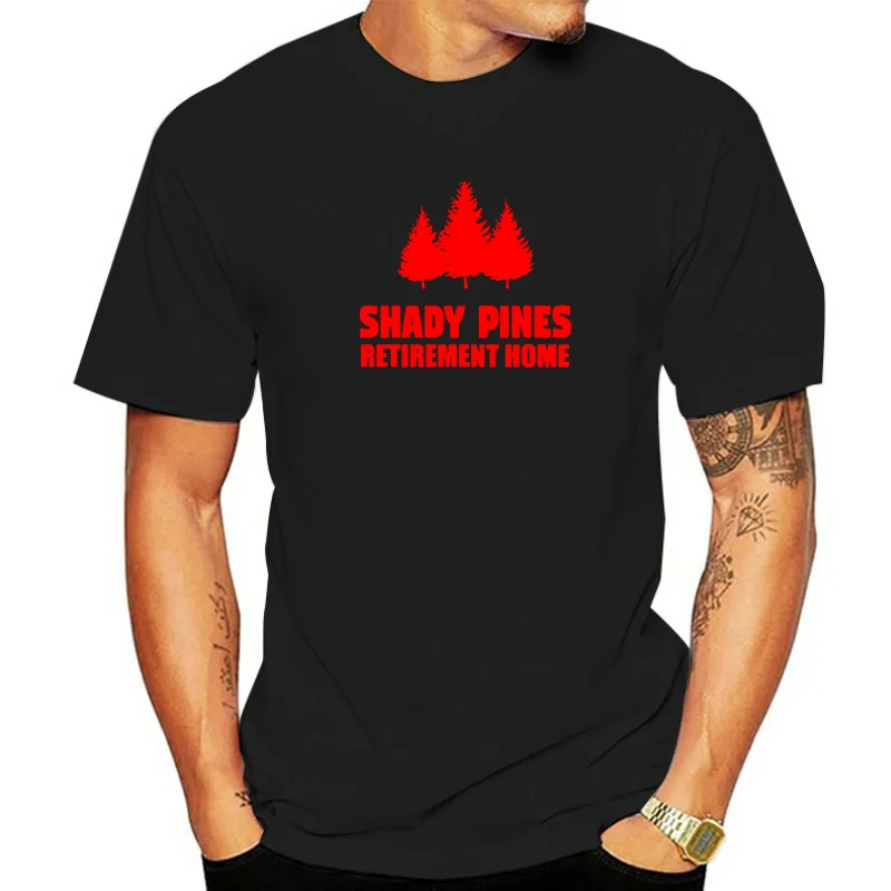 100% Cotton t shirt for men Green Golden Girls Shady Pines Retirement Home My Shirts To Order for mans