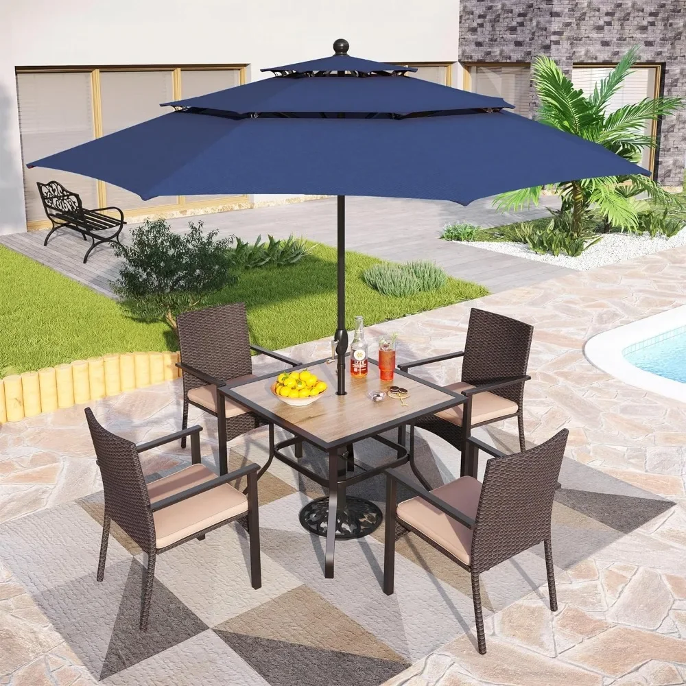 5 Piece Outdoor Dining Set for 4, 37