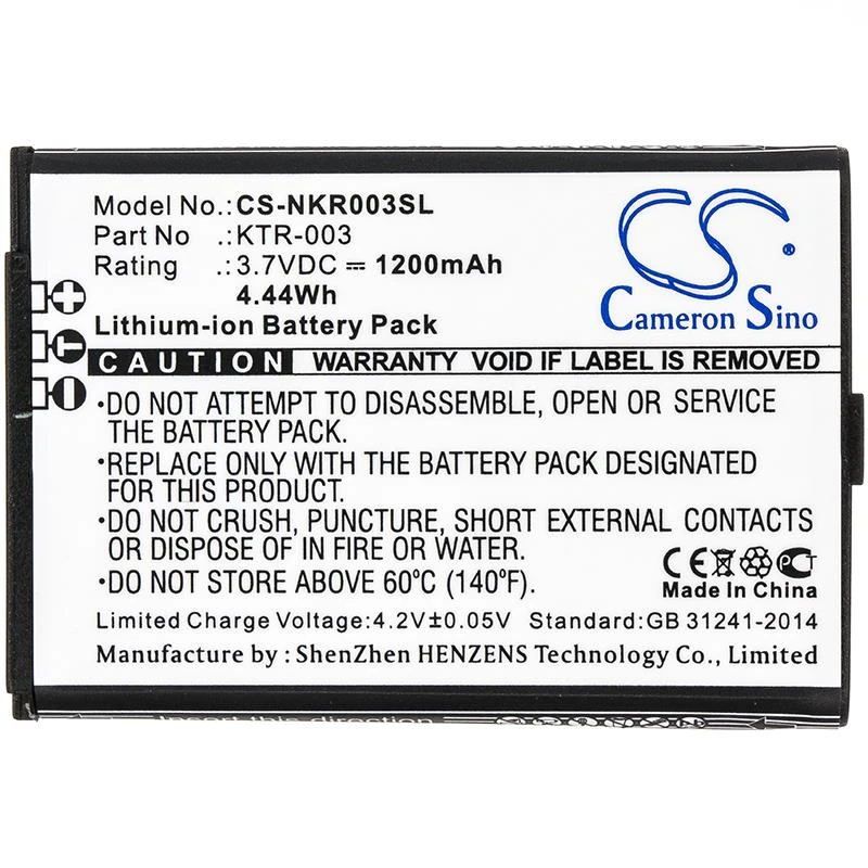 Game Console Battery For Nintendo New 3DS