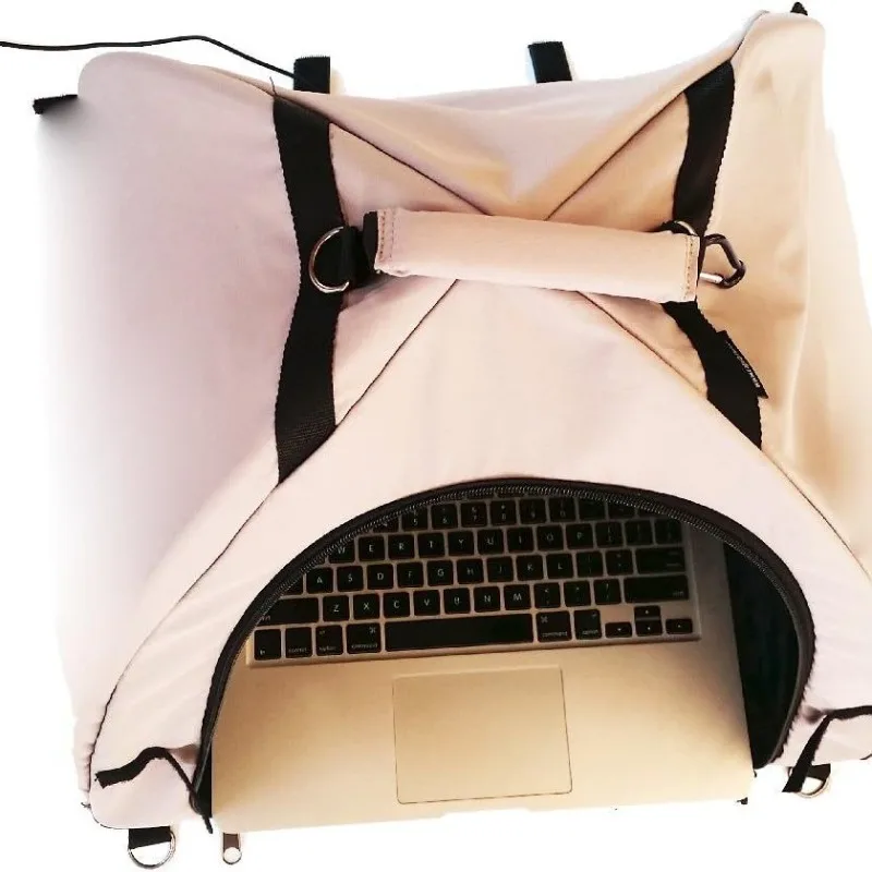 Outdoor-Laptop-Sonnenschutz-Zelttasche, tragbare Schutzhülle, wasserdichte Sichtschutzabdeckung