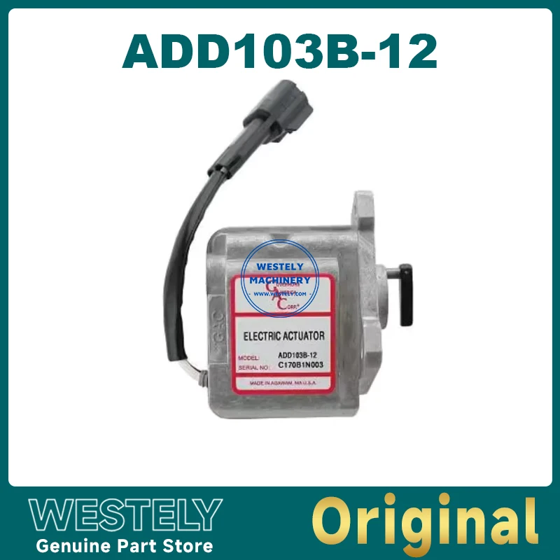 

GAC Original ADD103B-12 Governors America Corp Actuator 103 Series 12 Volt Electromagnetic Execution Controller