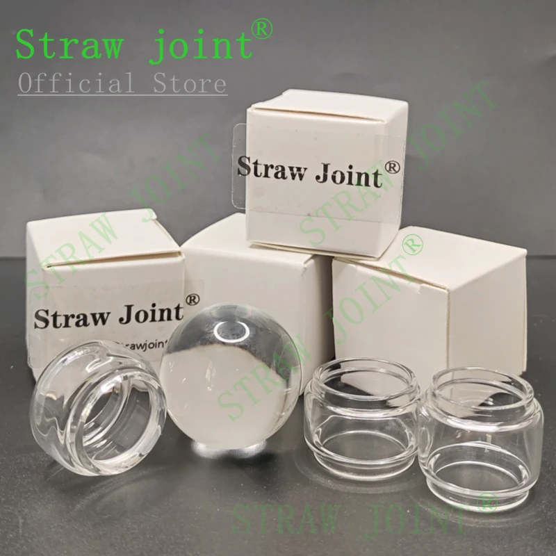 

Straw Joint 5PCS Bulb Glass Base Tube for Armax Power Bulldog Mad Dog Glaz v2 bubble Fresia Alexa valkyrie TOT UB Lite Dvarw 24