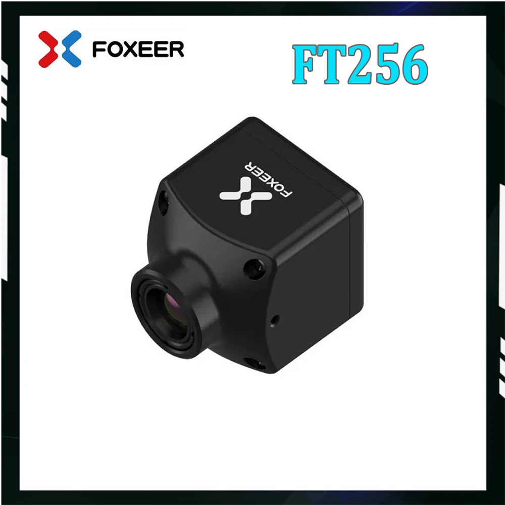 FOXEER FT256 Analog CVBS Thermal Camera 50FPS CVBS OutputEasy Deployment CNC Case for Full Protection 4.5-18V for RC FPV Drone