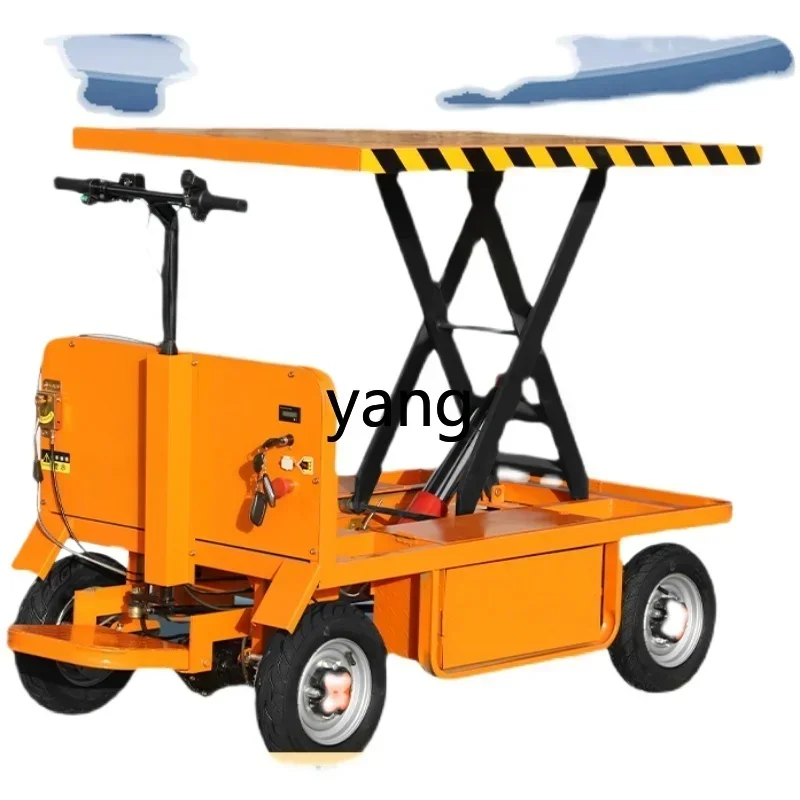 LTT electric lift flatbed truck mobile hydraulic lift freight elevator lift picking truck