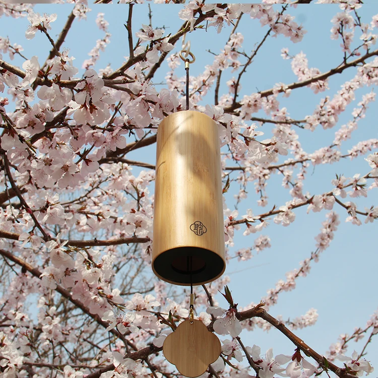 

Wind Chime Decoration Gift Japanese Style Wind Chime Retro Meditation Wind Chime With Natural Melodic Tones