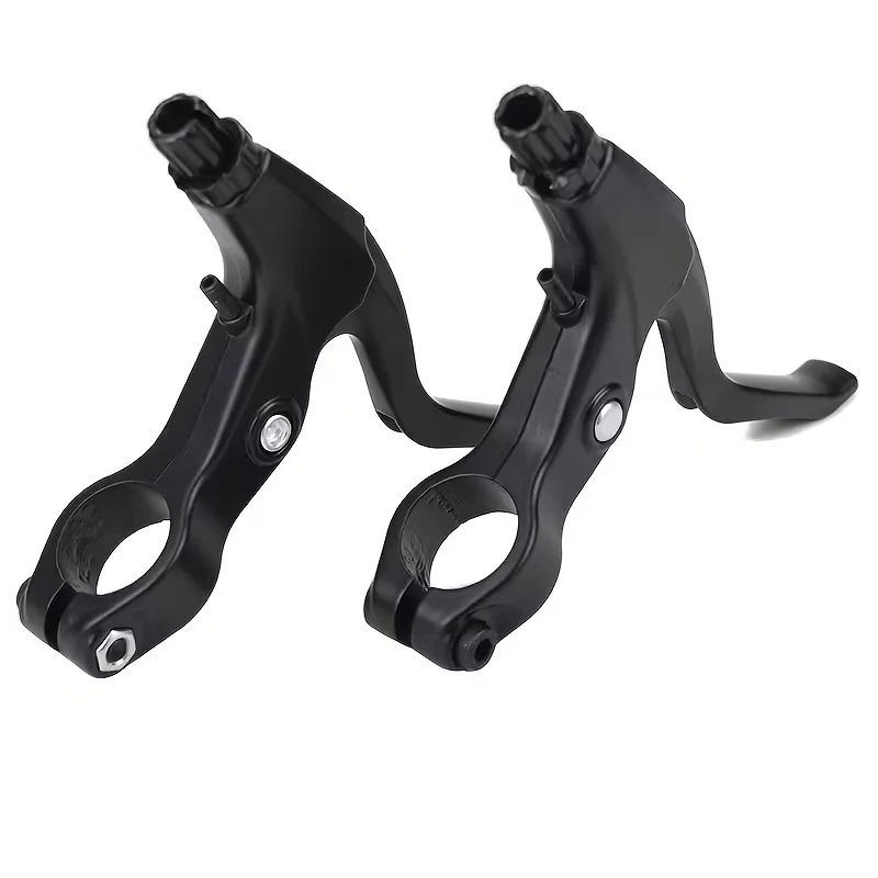 AliExpress NONE 1pair Durable Aluminum Alloy Brake Levers with Extended Handles BMX Folding Bicycle Speed Racing Brake Handle Bike Parts