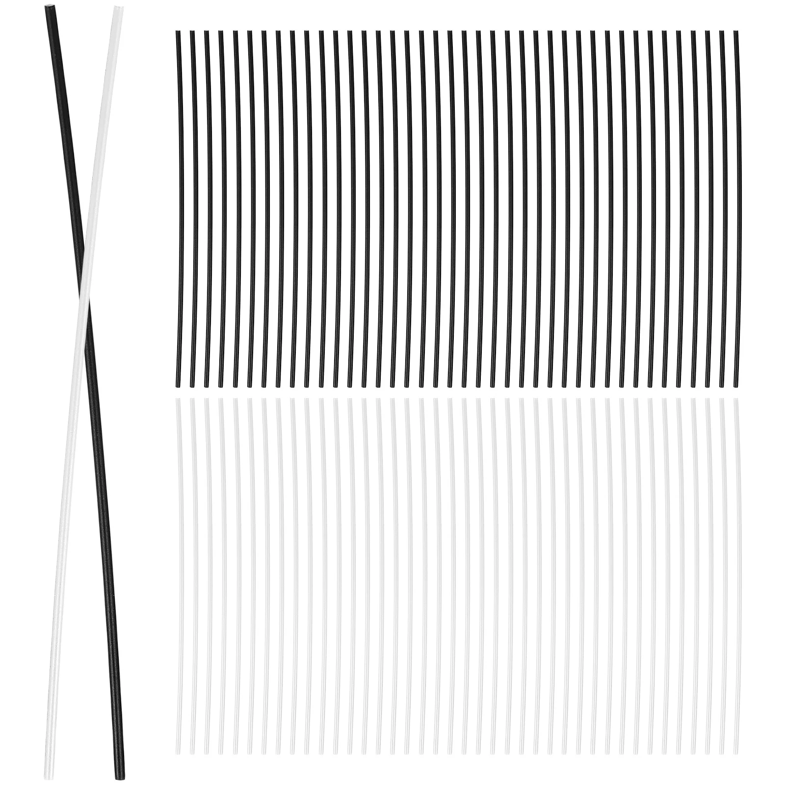 

50 Pcs Guitar Fingerboard Side Tone Point Instruments Fret Wire Abs Cello Music Parts