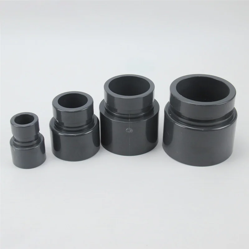 UPVC Coupling Adaptor PVC Plastic Copy Forest Joint for Water Treatment Pipe Connection System Adapter 1 Pcs