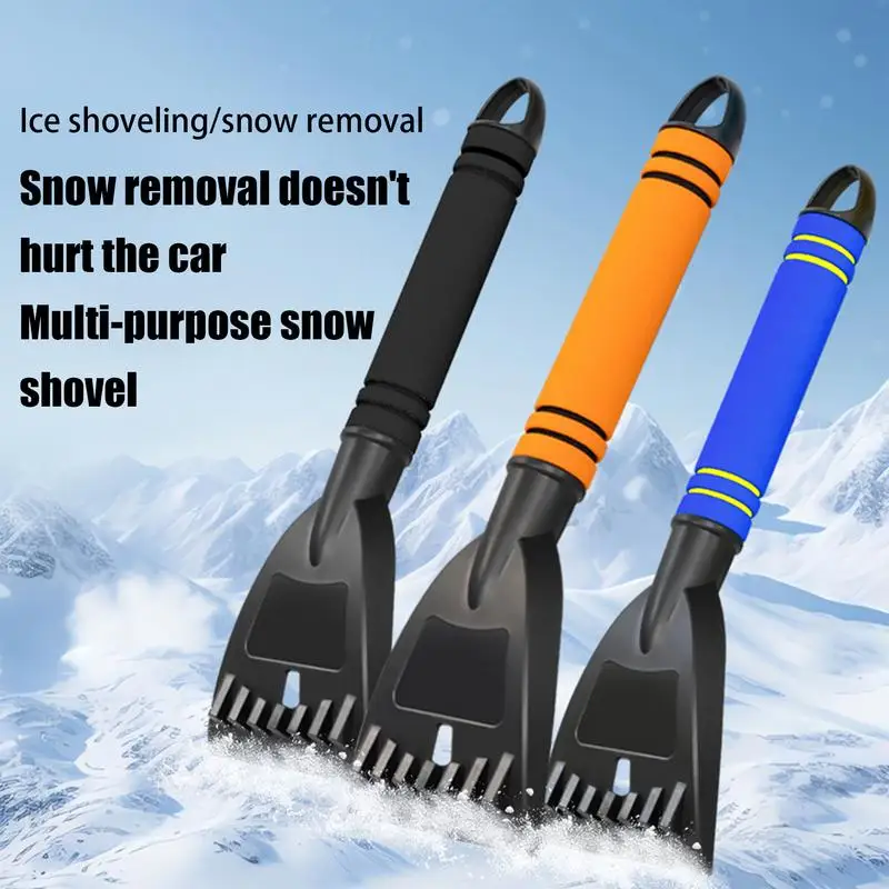 

Snow Scraper For Car Ice Scraper Snow Brush For Car Windshield 12.6inch Snow Ice Scrapers For Car Windshield Foam Ice Scraper