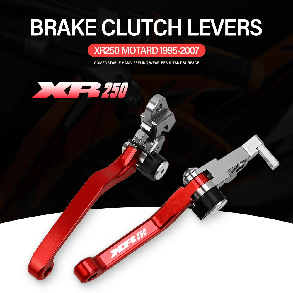 

Pivot Brake Clutch Levers For HONDA XR250 MOTARD 1995-2007 2006 2005 Motorcycle Accessories Dirt Pit Bike Brakes Handles Lever