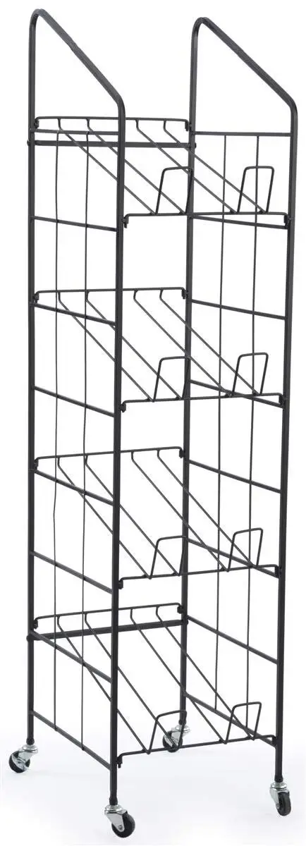 Portable Newspaper and Magazine Rack