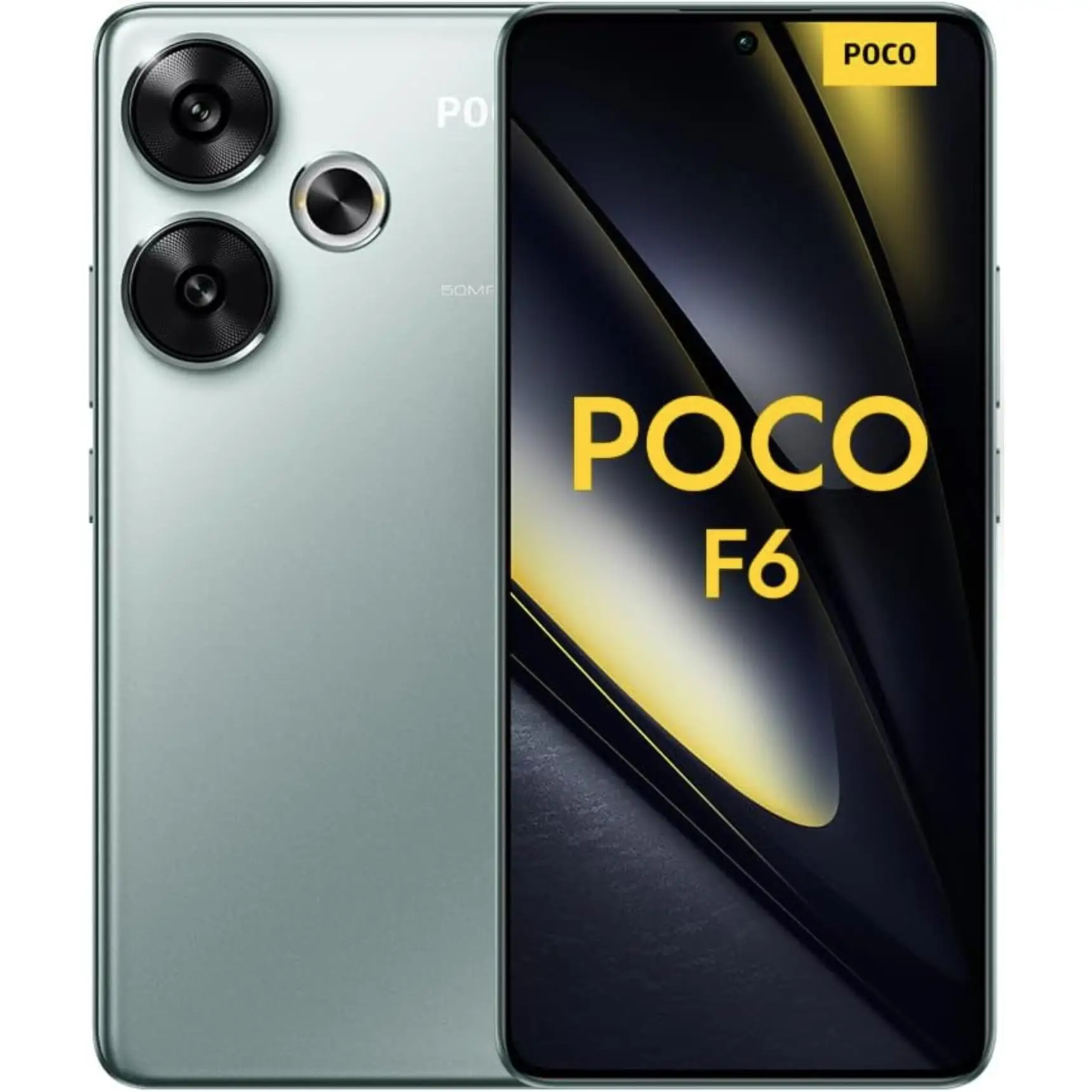 Xiaomi poco f6 8+256gb, amoled 6.67” 120hz, snapdragon 8s gen 3, ois 50mpx, 5,000mah 90w, global version mobile, green