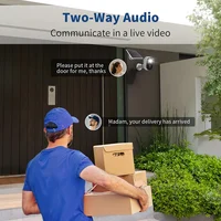 Vstarcam 4K WiFi Solar Security Battery Camera 5MP Wireless Outdoor Battery Powered Cameras Color Night Vision PIR Human Motion Cam 3