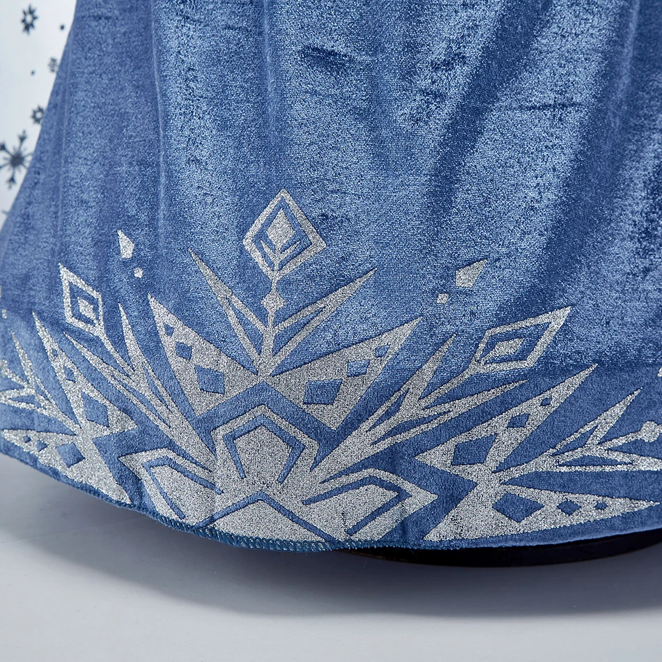 Disfraz de Elsa para niña – Vestido de Princesa Frozen para fiesta y Halloween - imagen 4