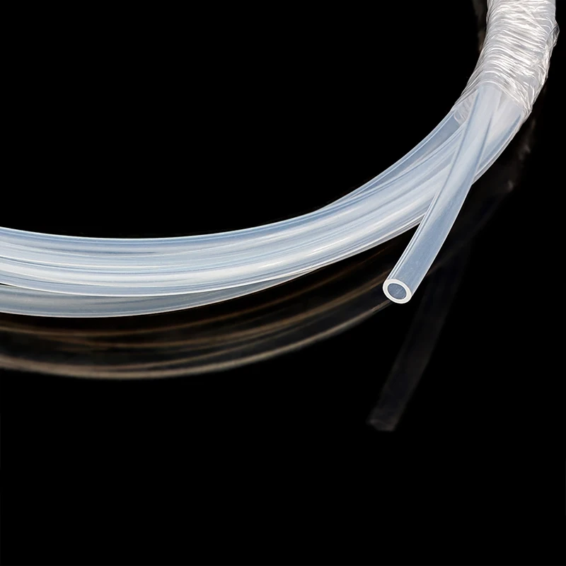 PTFE أنبوب ID 0.8 مللي متر 1 2 3 5 8 10-33.7 مللي متر تفلونتو الأنابيب الصلبة للطابعة ثلاثية الأبعاد بودين الطارد ptfe الأنابيب جزء