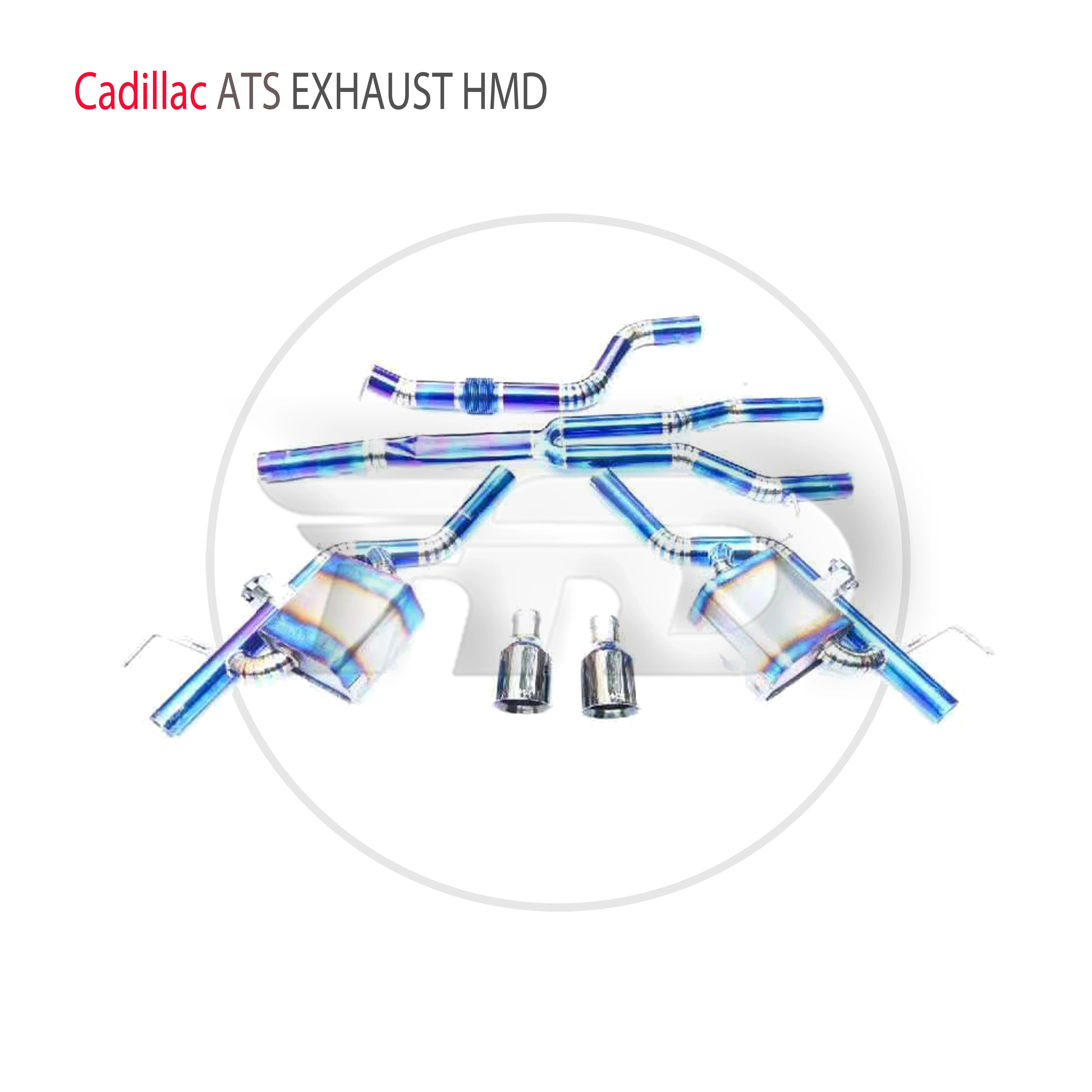 

HMD Titanium Alloy Exhaust System Performance Catback for Cadillac ATS 2.0T Auto Modification Electronic Valve