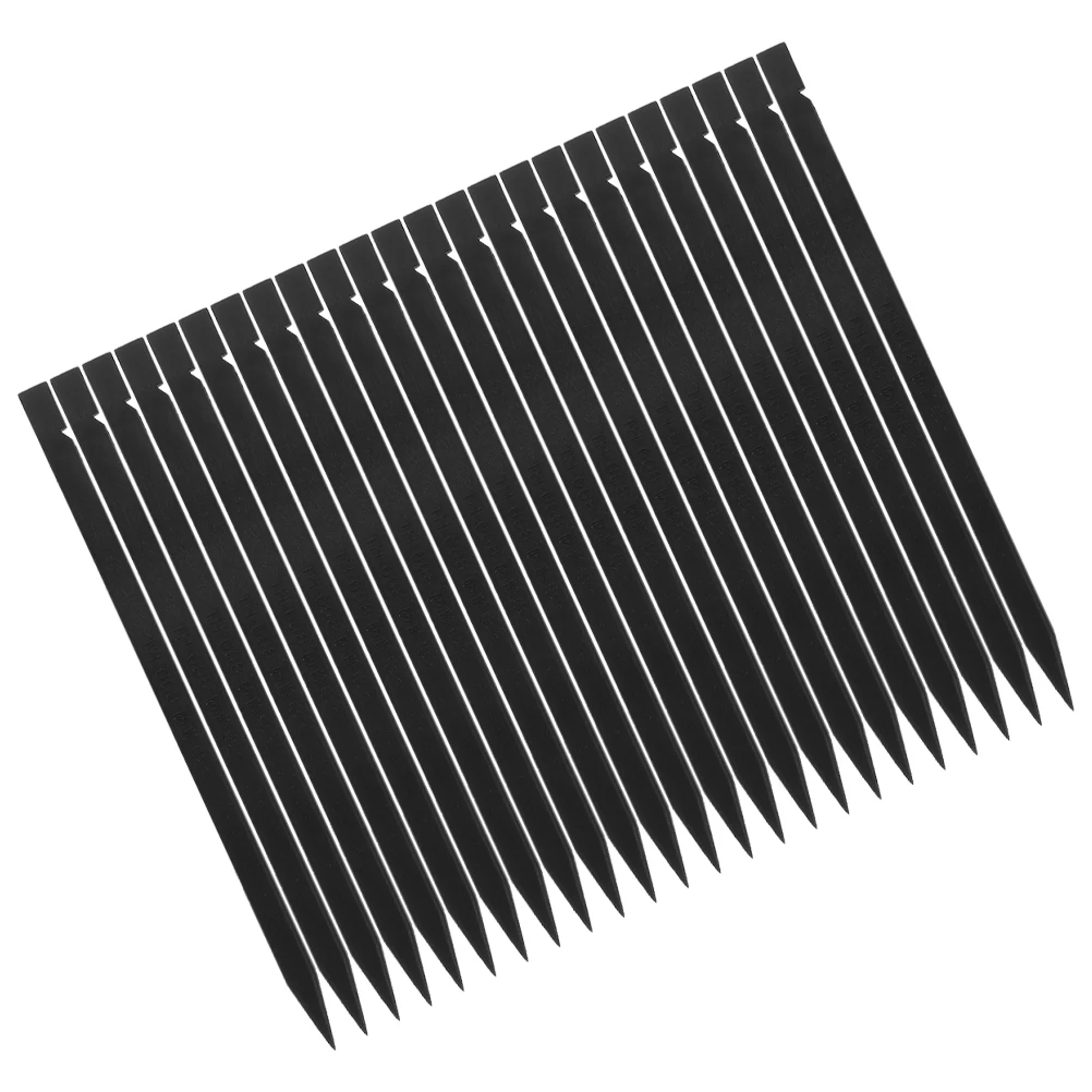 

100pcs Mobile Phone Disassembly Tools Black Flat Opener Electronic Repair Spudger Screen Removal Tool Plastic Prying Electronics