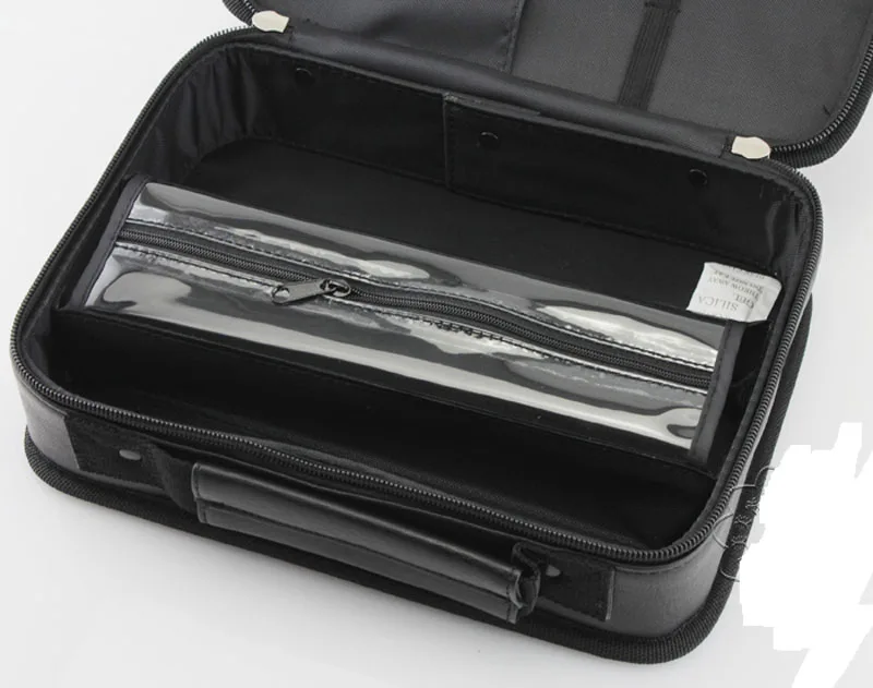 Hairdressing Tool Handbag Nylon /PU Leather Professional Stylists Hair Scissors  Box Bag  Salon  Storage