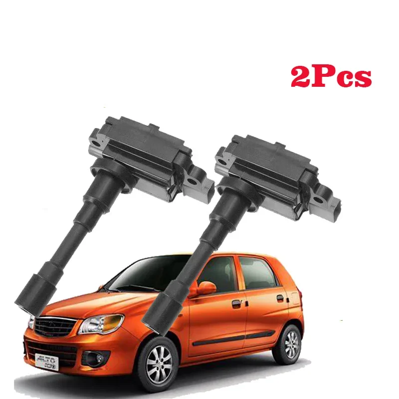 2PCS Ignition Coils 33400-65G00 33410-65G00 9C19-0370 for SUZUKI ALTO BALENO CARRY Box GRAND VITARA IGNIS LIANA SWIFT SX4 88-10