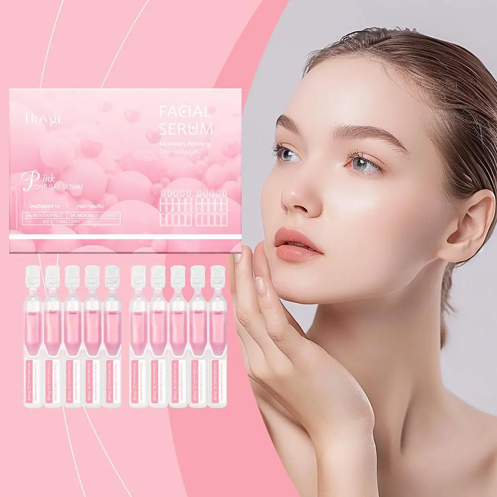 

Firming Face Serum Oil Control Even Skin Tone Secondary Lines Polishing Elasticity Repairing Fine Fade Essence Increase Por S1H0