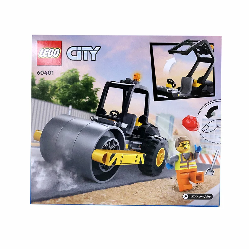 LEGO 60401 City Construction Steamroller Toy Playset