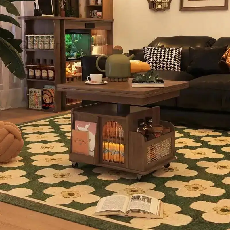 Centerpiece Designer Coffee Table Multifunctional Living Room Coffee Table Mesa Lateral Storage Stoliki Kawowe Home Furniture