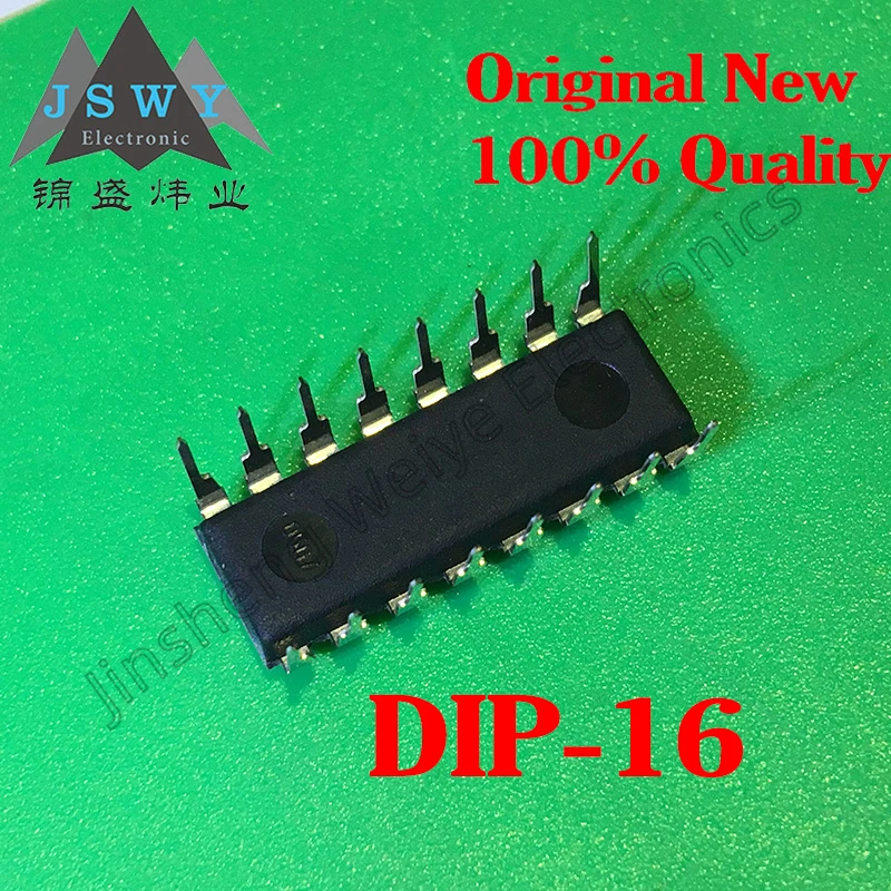 Original 2023+ CD4503 CD4503BE DIP16 6-Channel Tri-State In-Phase Buffer Chip BOM Component Matching Order 5~40PCS Free Shipping