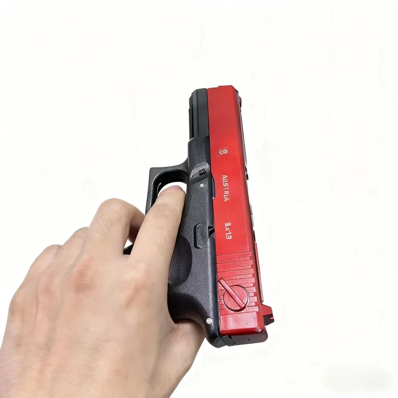 Manual G17 Toy Pistol Lower Magazine Gun With Soft Bullet Airsoft Pistol Outdoor Sports CS for Children Gift