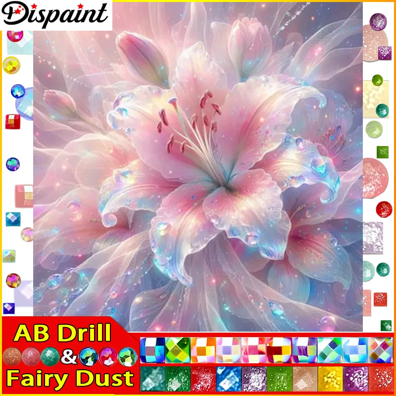 Dispaint Fairy Dust AB Full Diamond Embroidery