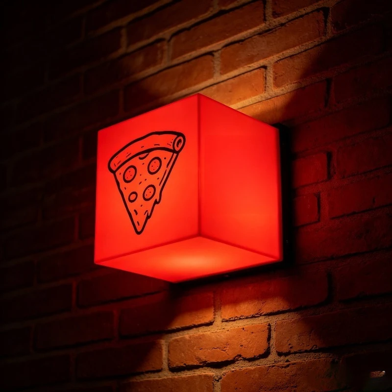 Deposit-Light box store door sign LED outdoor double-sided light box wall-mounted three-dimensional light box