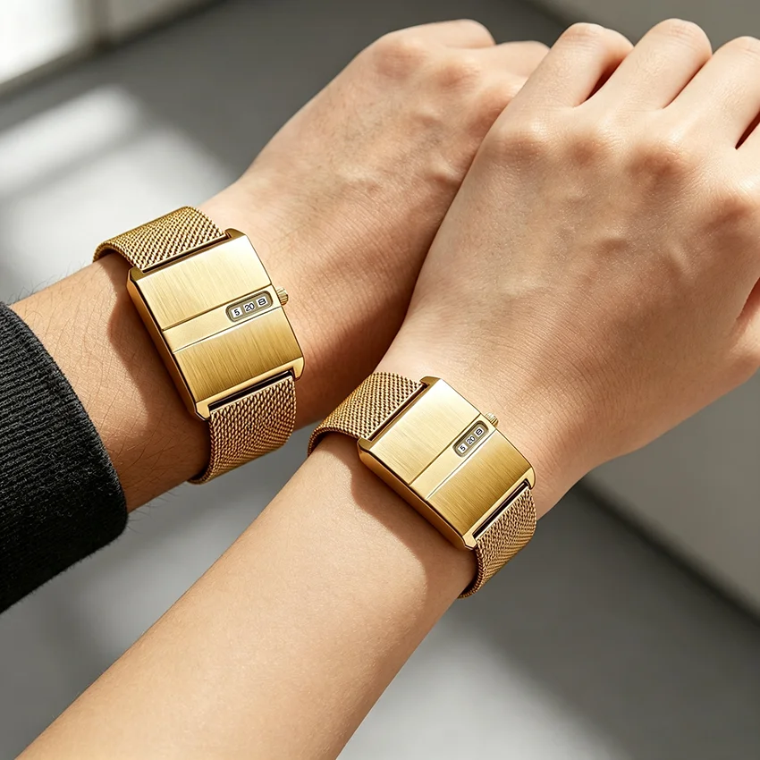 Luxury Watch Wallpaper - ساعة ذهبية فاخرة للزوجين، ساعة يد