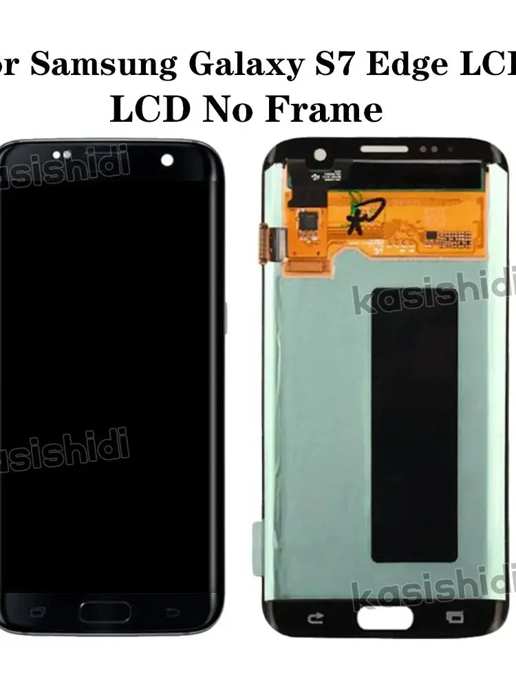 100% Tested 5.5\'\' Display For SAMSUNG Galaxy S7 edge G935 G935F SM-G935FD Lcd Touch Screen Digitizer Assembly Replacement Parts