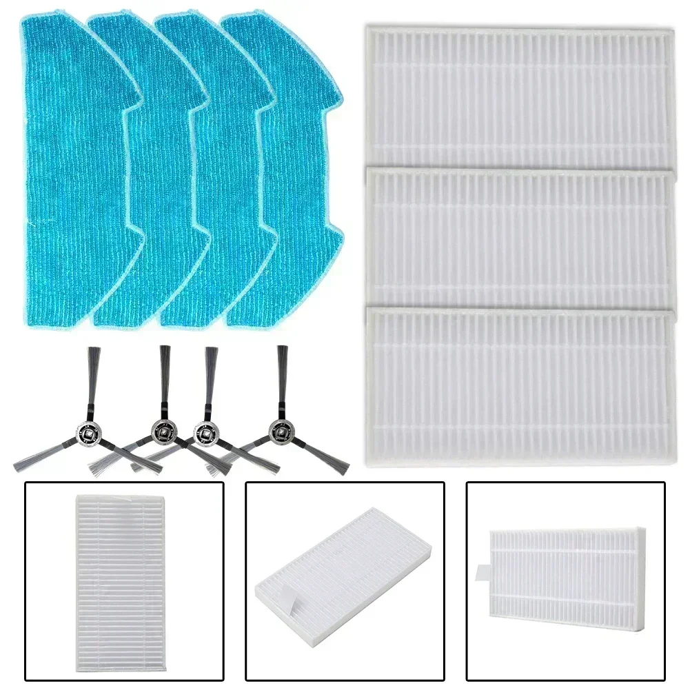 

For bObsweep For Dustin For Replacement Parts Package Essential Filters and Mop Cloths to Enhance Cleaning Power