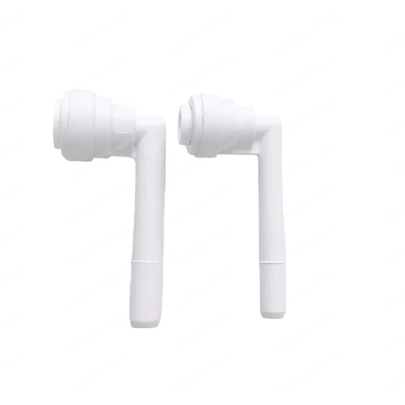 L Shape Quick Connect Elbow Fitting, Water Purifier Plastic L Type Connector, Water Filter Replacement Pipe Joint