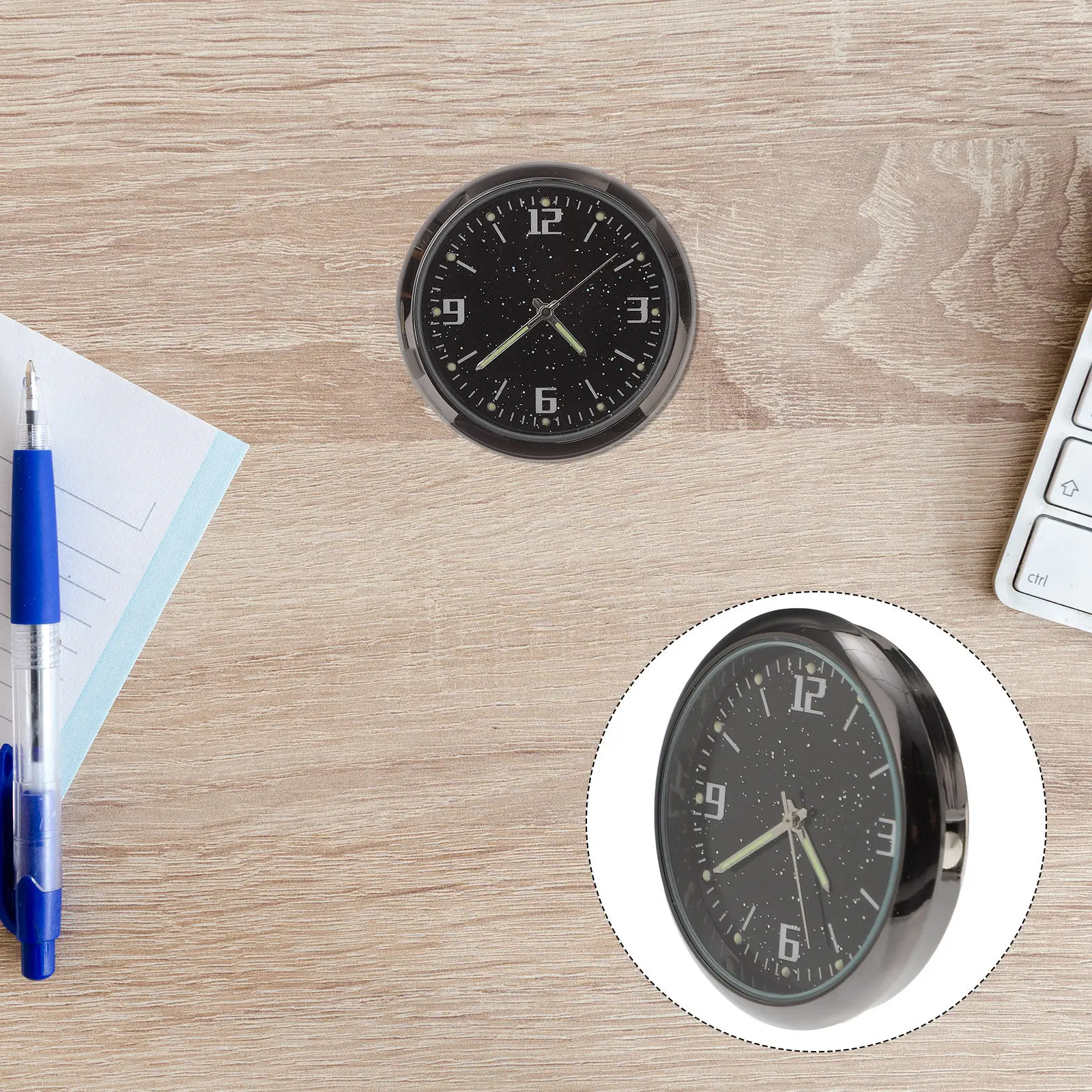car clock car dashboard clock stick on clock mini clock clock for car dash