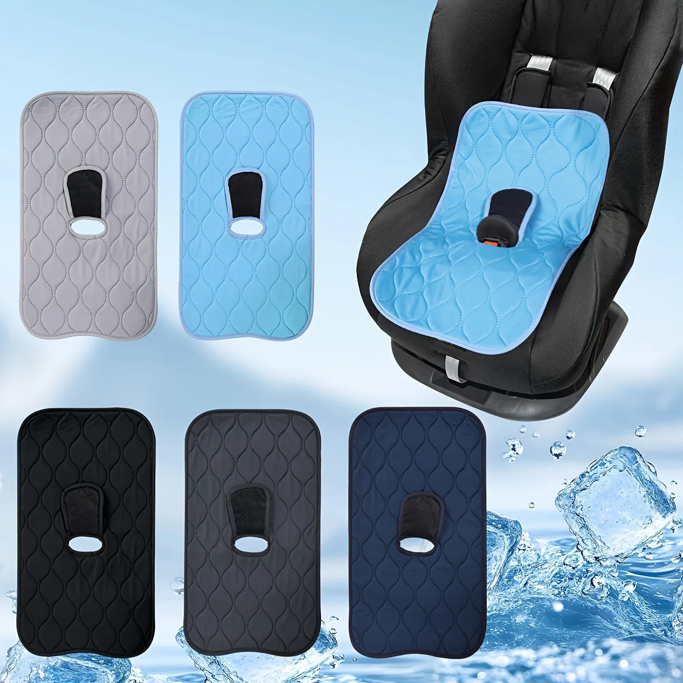 

Child Safety Seat Cushion, Baby Stroller Urine Separator, Easy To Clean, Multi-purpose for Baby Strollers/dining Chairs/cars