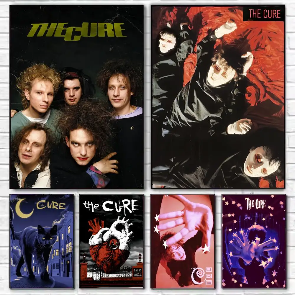Band The Cure Poster HD Art Decorative Wall Art Waterproof Home Décor for Living Room Bedroom Café Stylish Gift