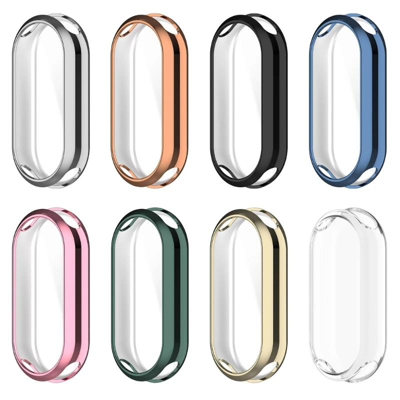 U75B TPU Protector Smartwatch Case For Band 10 Smartwatch Protective Bumper Cover AntiScratch