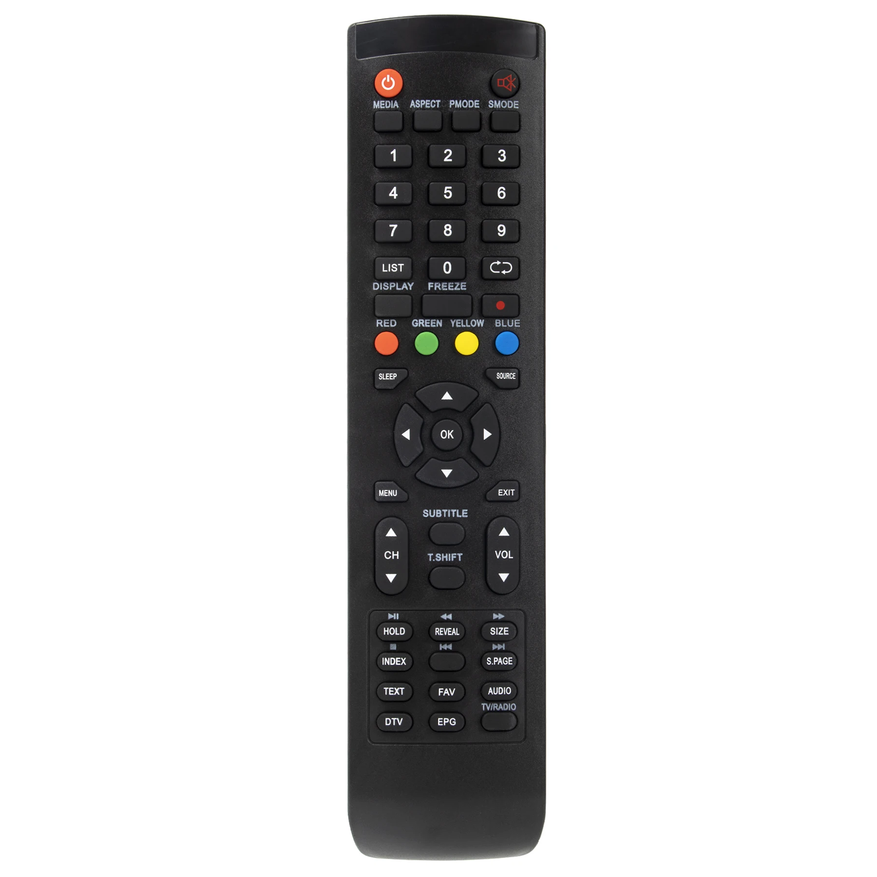 استخدام جهاز التحكم عن بعد ل AKAI SUPRA TV ل DYON TV ، وحدة تحكم MHLED-32HDB ، استبدال استخدام مباشرة ، جديد