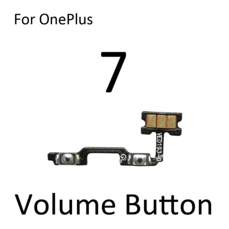On Off & Volume Switch Key Control Flex Cable Ribbon For OnePlus 7 7T 8T 8 9 Pro Power Button Repair Parts