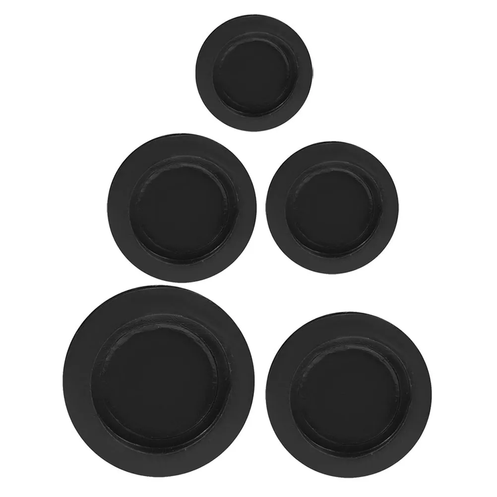 5Pcs Rubber Piggy Bank Bottom Stoppers Smooth Comfortable Reusable Round Plugs for Money Pot Money Bank Stoppers Supplies