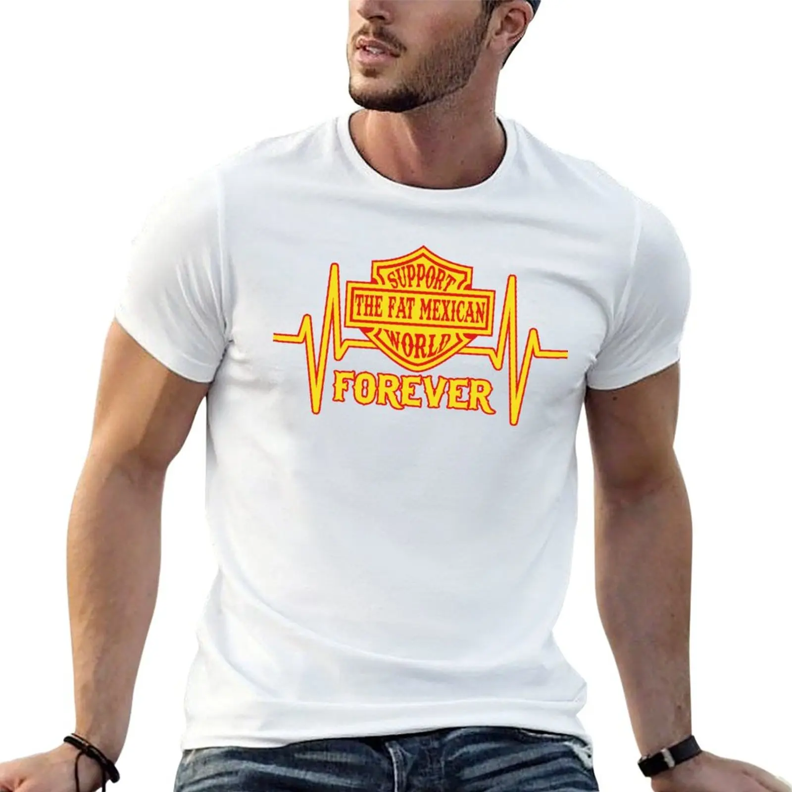 

bandidos T-Shirt T-shirts man graphics blue lock summer tops T-shirts for men cotton