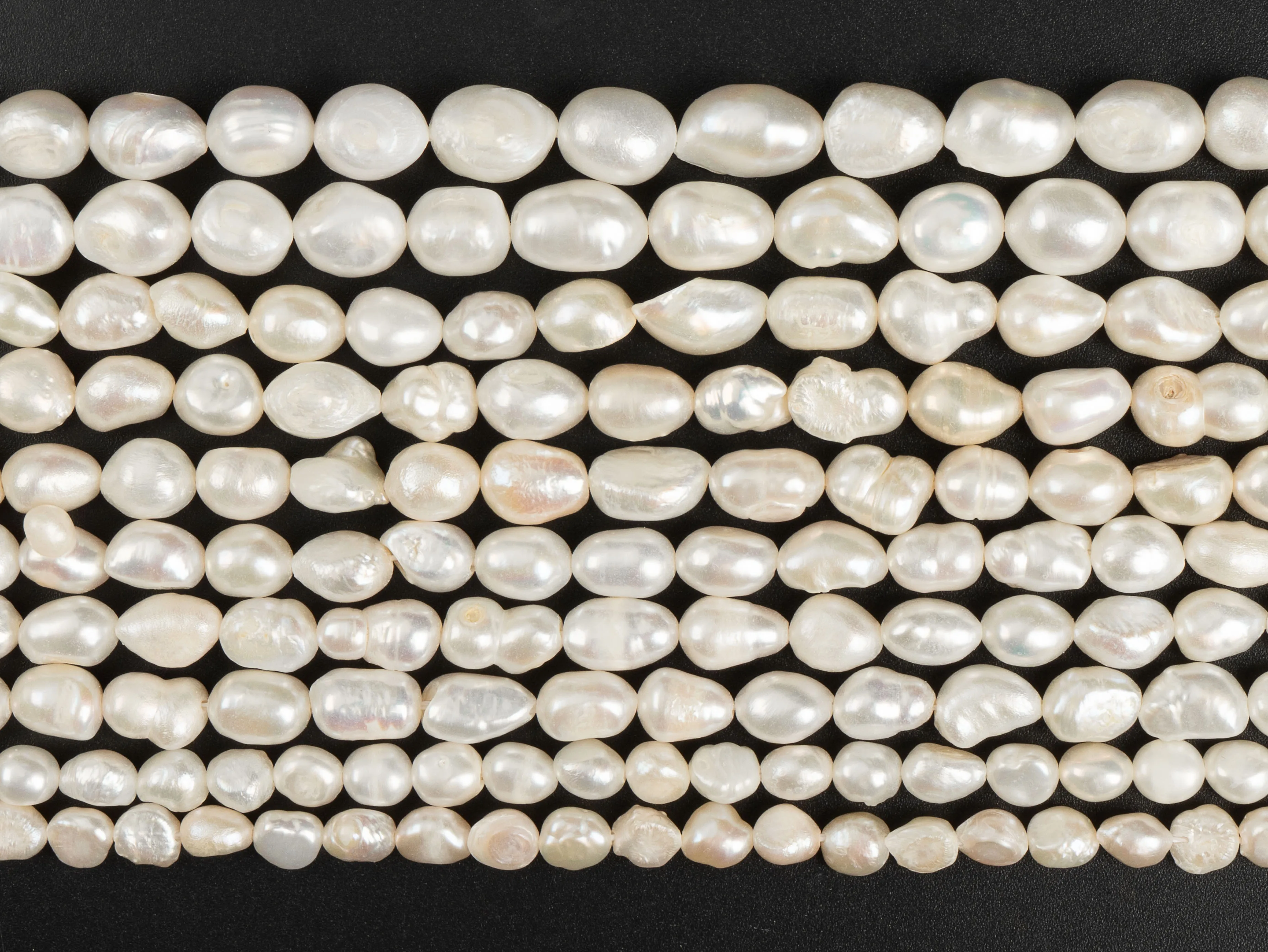 Natural Pearl Natural Luster pebbly Diverse Shapes Loose Beads Size Options 4/6/8/10mm For Jewelry Making